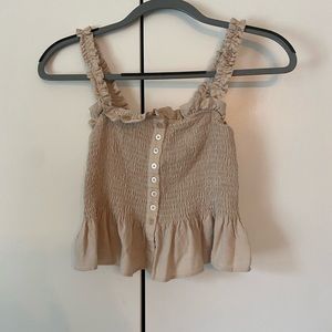 H&M smocked top